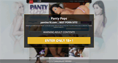 Desktop Screenshot of panties18.com